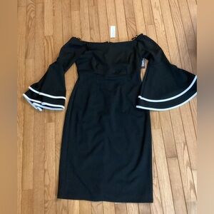 New York & Company Off The Shoulder Little Black Dress